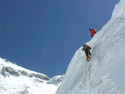 Mt Everest footage